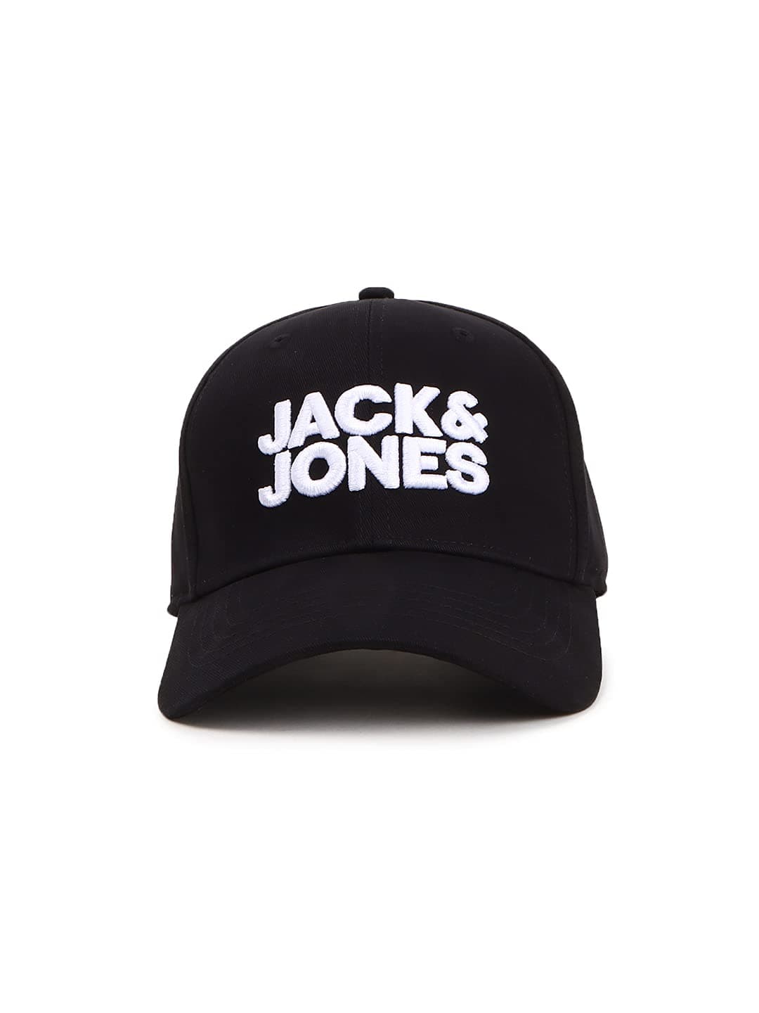 JACK & JONES Men's 100% Cotton JAC Jack & JonesCORE Baseball Cap Black ONE
