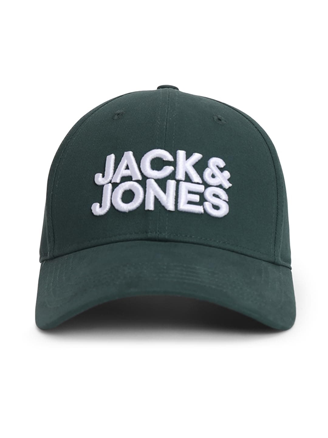 JACK & JONES Men's 100% Cotton JAC Jack & JonesCORE Baseball Cap Trekking Green ONE
