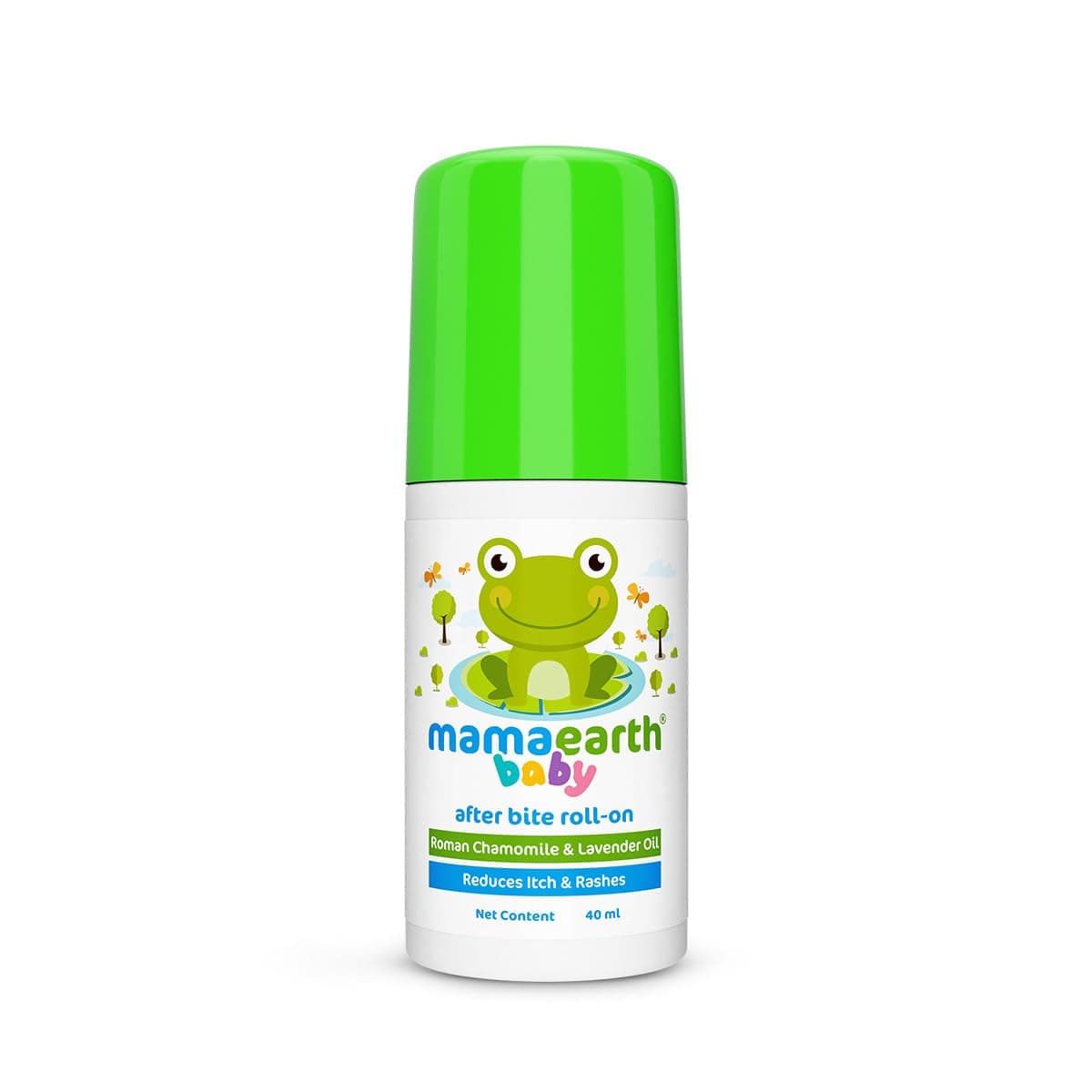 Mamaearth After Bite Roll On For Babies - 40 ml | Infused with Chamomile and Lavender Oil | Relieves Skin From Mosquito Bites, Reduces Itch & Rashes, Travel Friendly