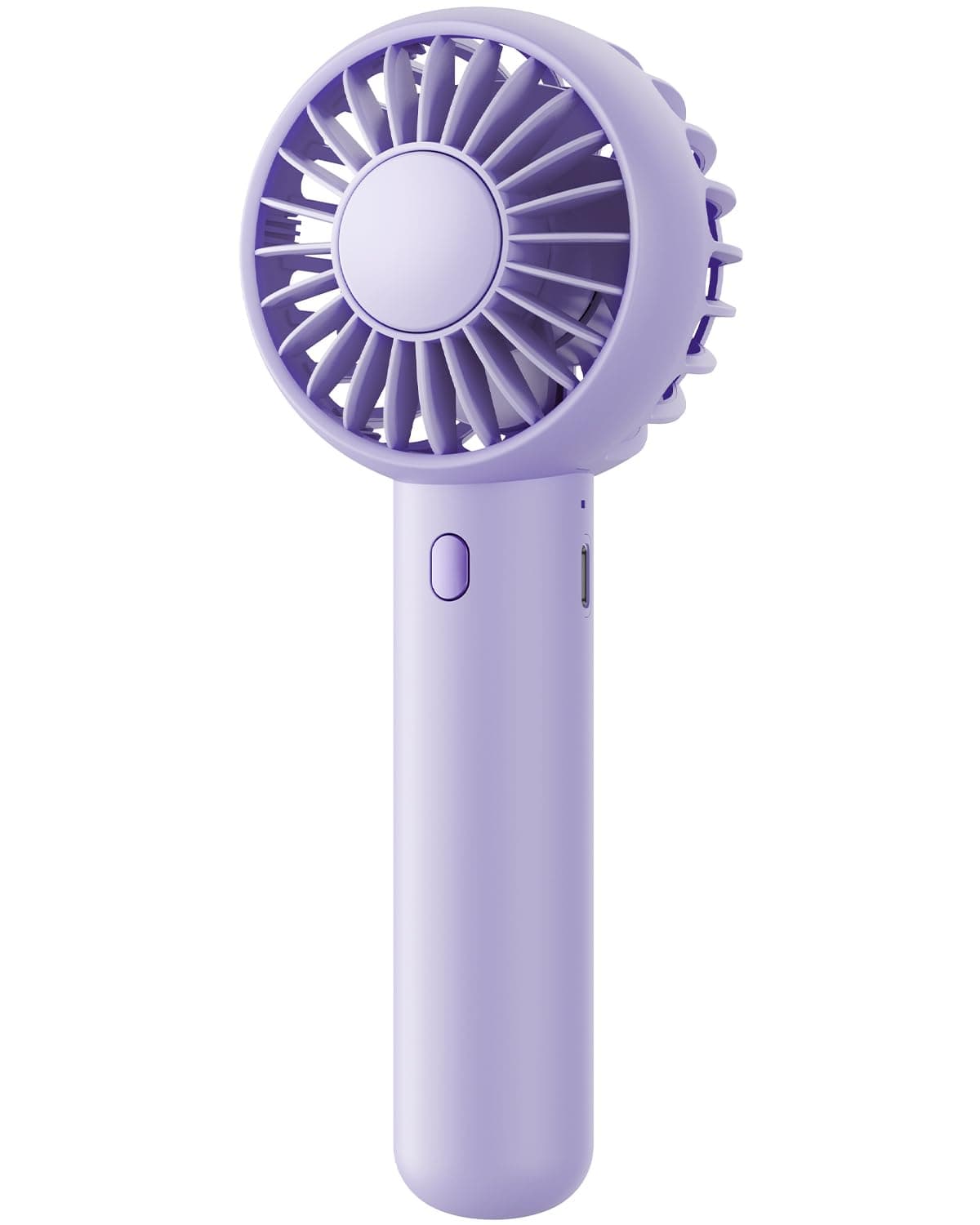 Gaiatop Mini Portable Fan, Powerful Hand Fan Cute Design 3 Speed Personal Small Desk Fan with Base, Lightweight Rechargeable USB Handheld Fan for Girl, Women, Men, Indoor, Outdoor