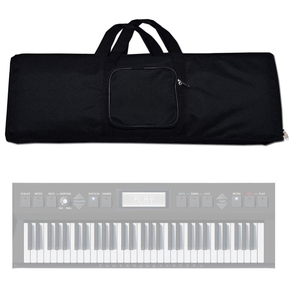 MOCKING BIRD 61 Keys Padded Keyboard Bag –Compatible with Yamaha PSR-F52, F51, E263 & Casio CTK 2550, CTK 3500, CT-S200, CT-S300 – 38-Inch Waterproof Piano Cover with Extra Pocket
