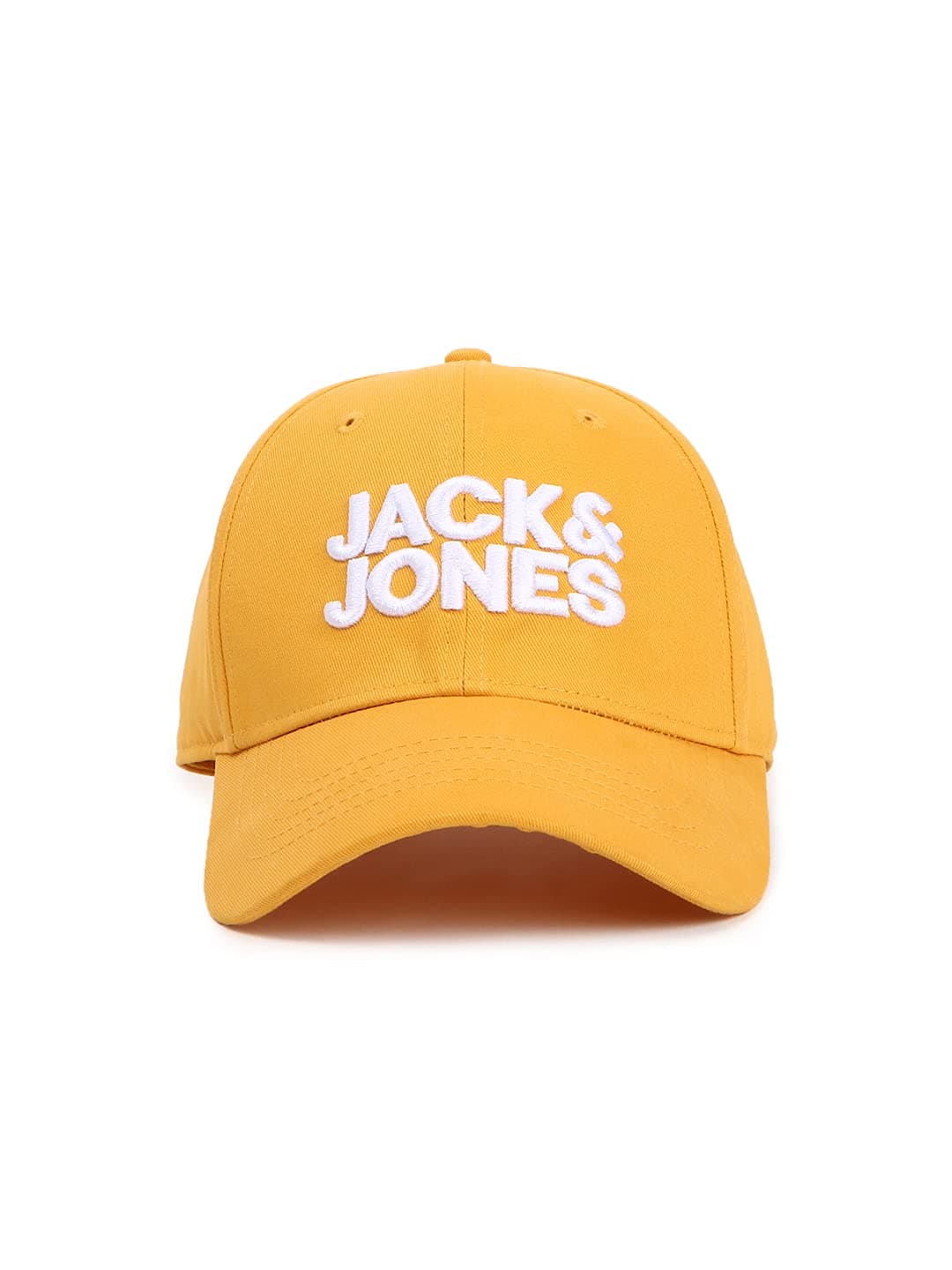 JACK & JONES Men's 100% Cotton JAC Jack & JonesCORE Baseball Cap Spicy Mustard ONE