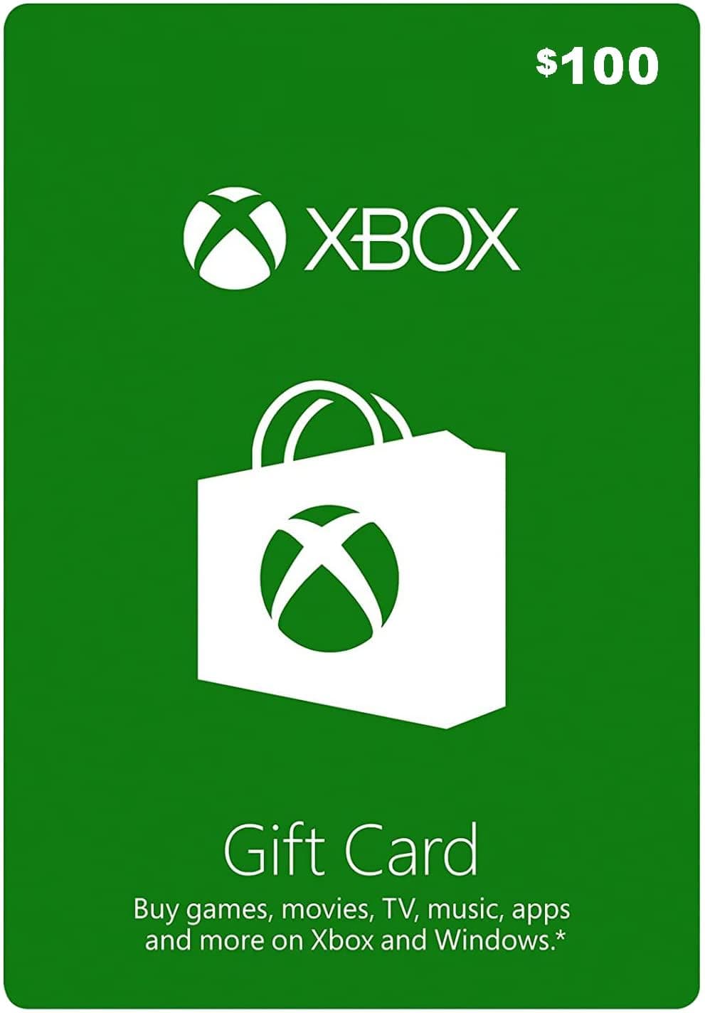 Xbox Live Gift Card $ 100 USD (Digital Code- Email Delivery Within 1 Hr)