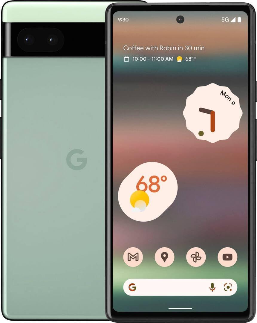 Google Pixel 6a 5G (Sage, 6GB RAM, 128GB Storage)