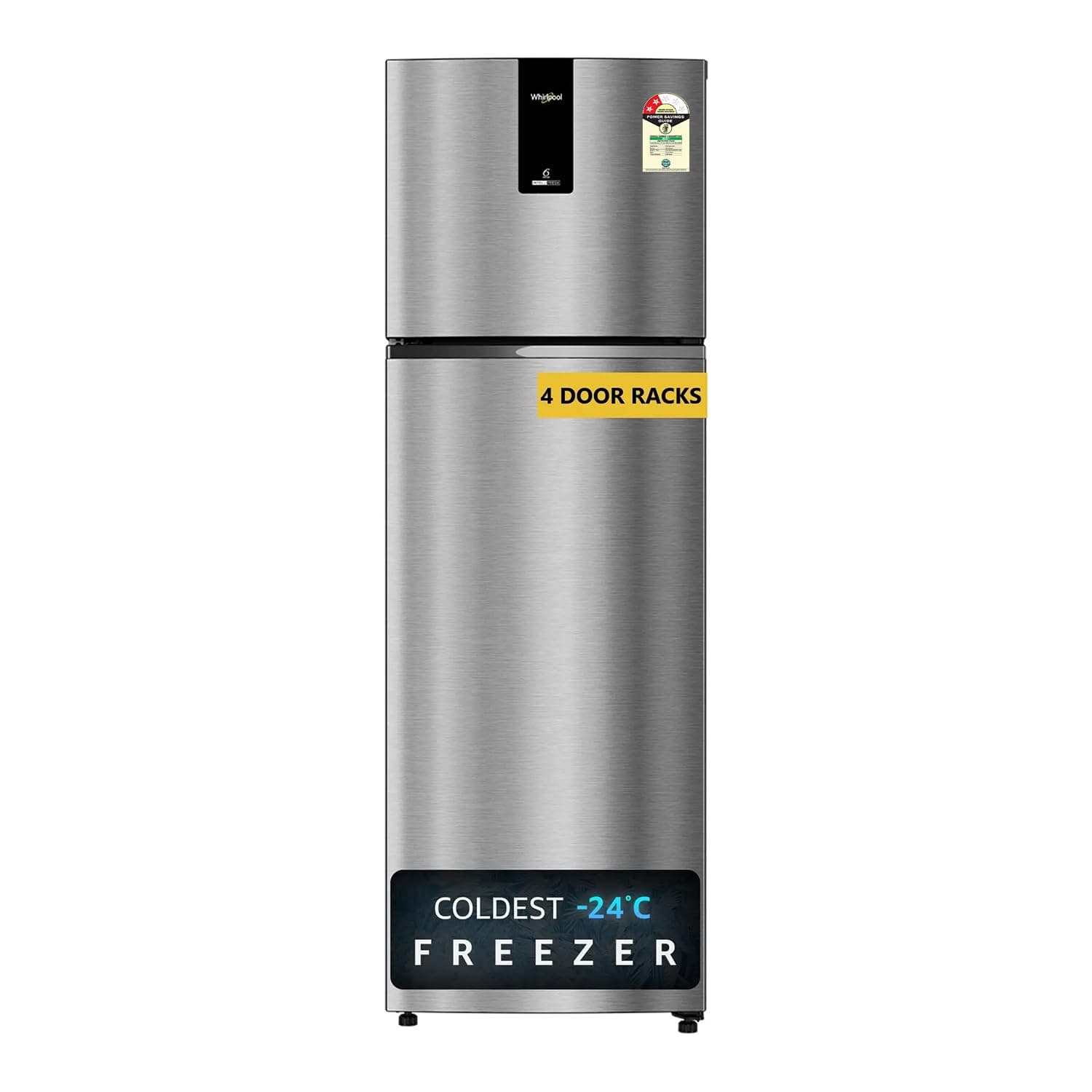 Whirlpool 235 L 2 Star Frost-free inverter Double Door Refrigerator (NEO DF278 PRM RADIANT STEEL(2S)-TL)
