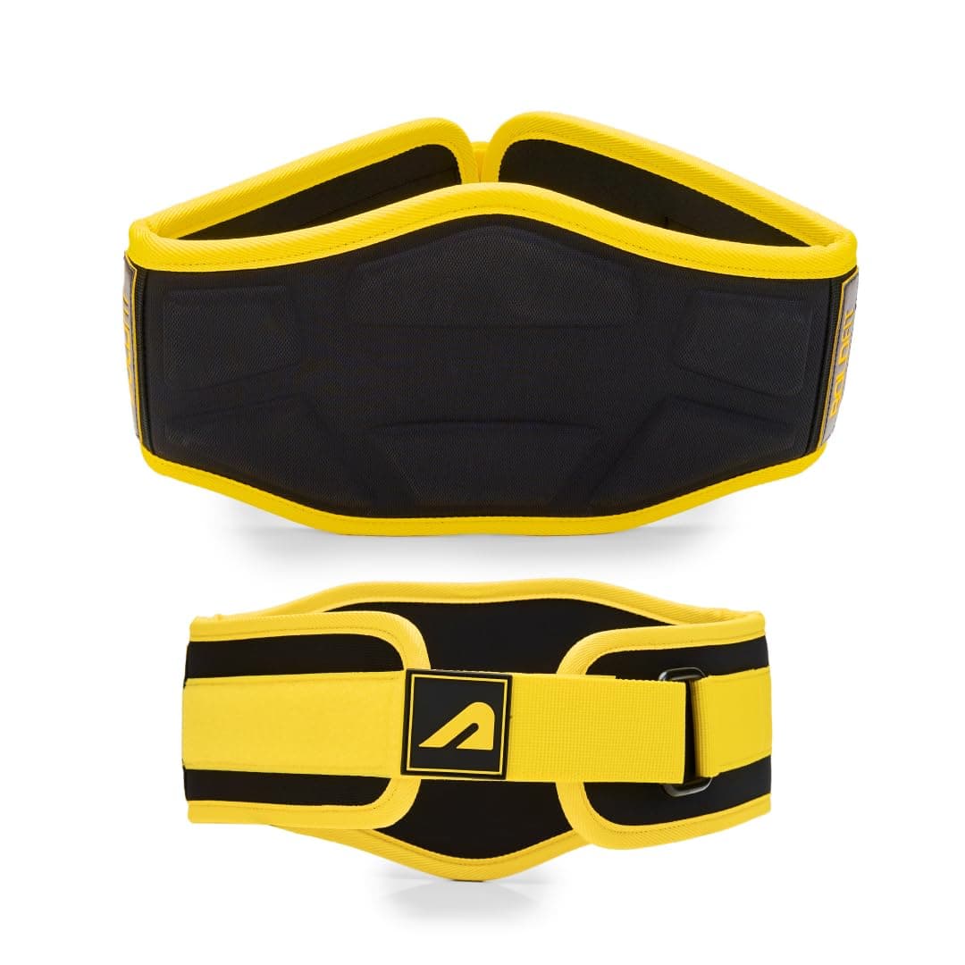 Boldfit Weight Lifting Belt for Men Gym, Powerlifting Deadlift Support, Leather Workout Back Support Accessory for Women, Strength Training Weightlifting Belts for Fitness Exercise - EVA Torque L