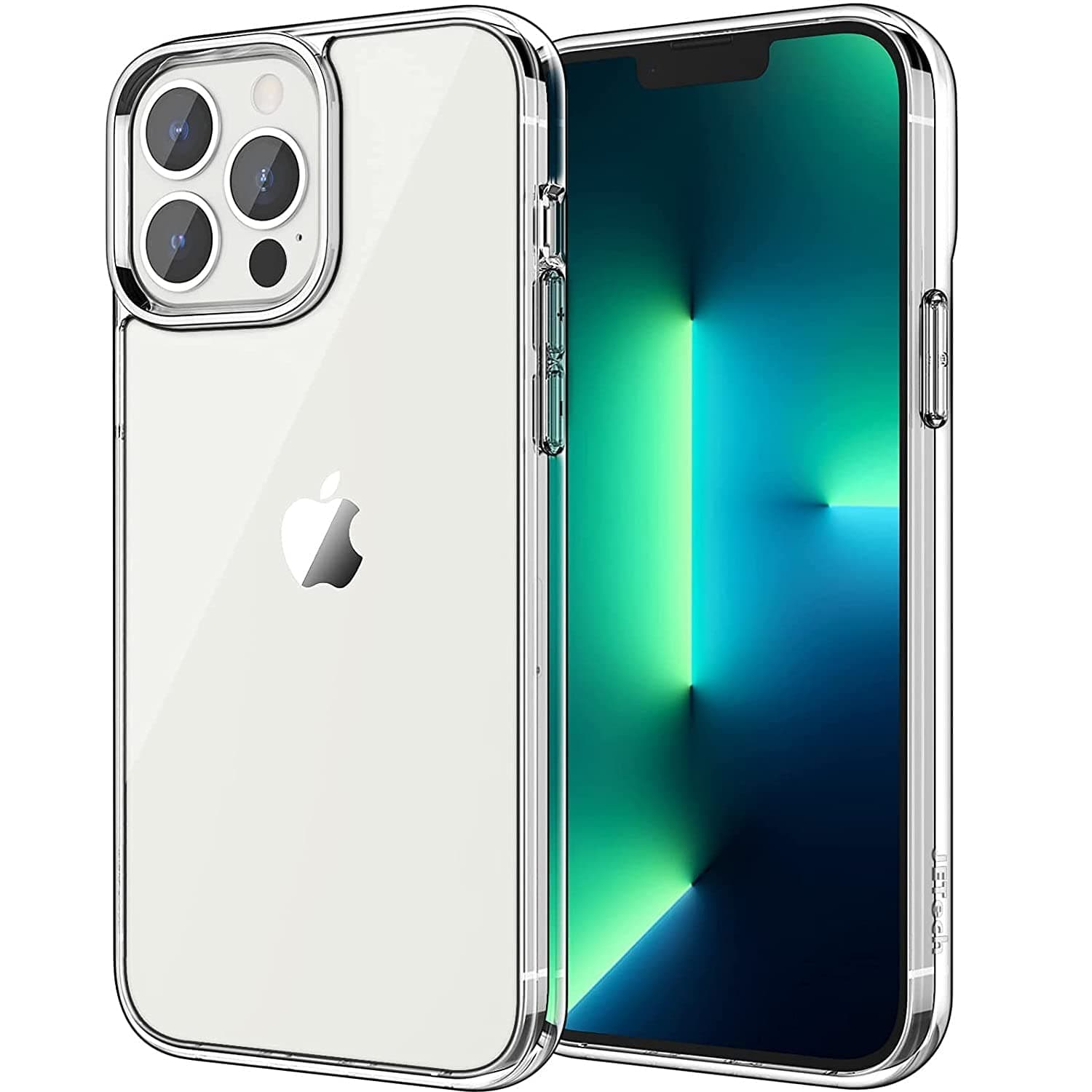 Prolet Case Cover Compatible with iPhone 13 Pro Case Cover Clear Transparent Shockproof Protective Phone Soft Silicone Slim Cover Compatible with iPhone 13 Pro (Transparent)