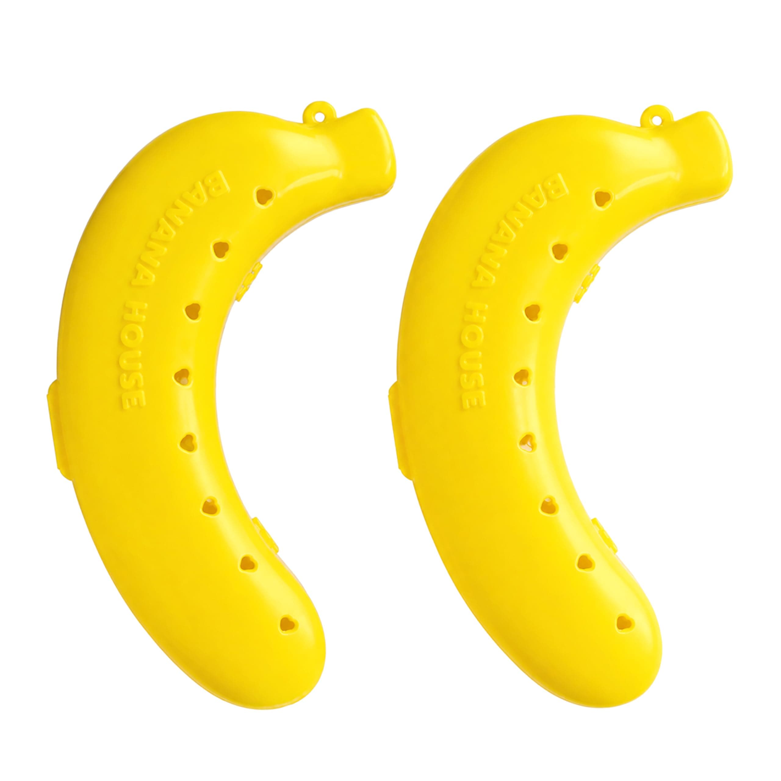 VGRASSP Pack of 2 Banana Storage Case For Kids - Banana Box For School And Outdoor - Color As Per Stock