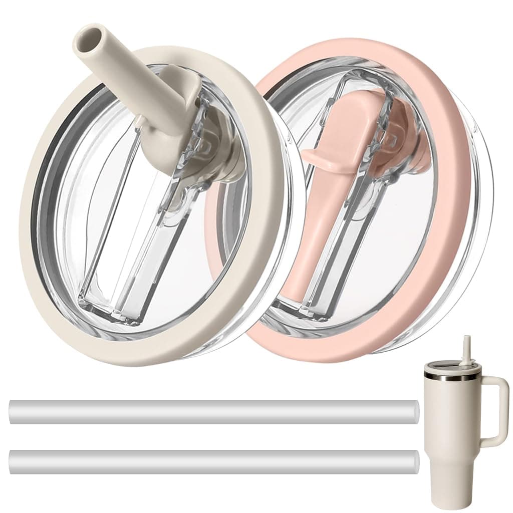 HASTHIP® 2PCS Flip 40oz Straw Lid Replacement Fit for Stanley