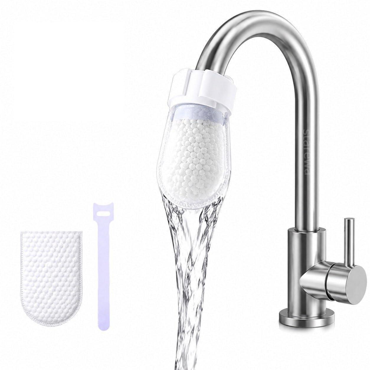 VIVITO Reusable Cotton Water Tap Filter Cover Cloth | Double-Layer Spun Cotton Faucet Mesh Bag for Kitchen & Bathroom Taps | Washable Rust, Sand & Sediment Filter for Clean Water | Pack of 10