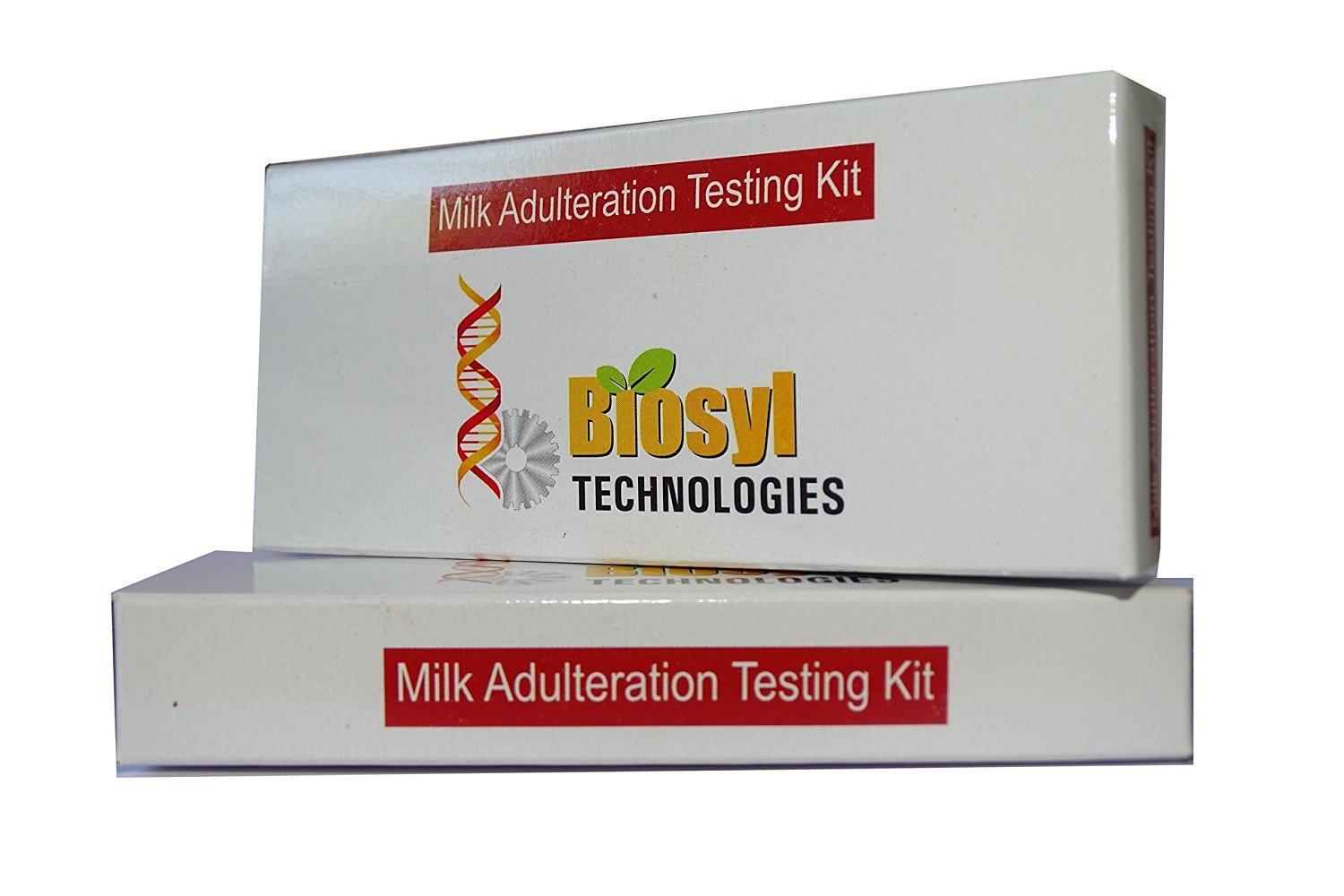 Biosyl Technologies MTK-001 Milk Adulteration Testing Kit, Compact, Pack of 2