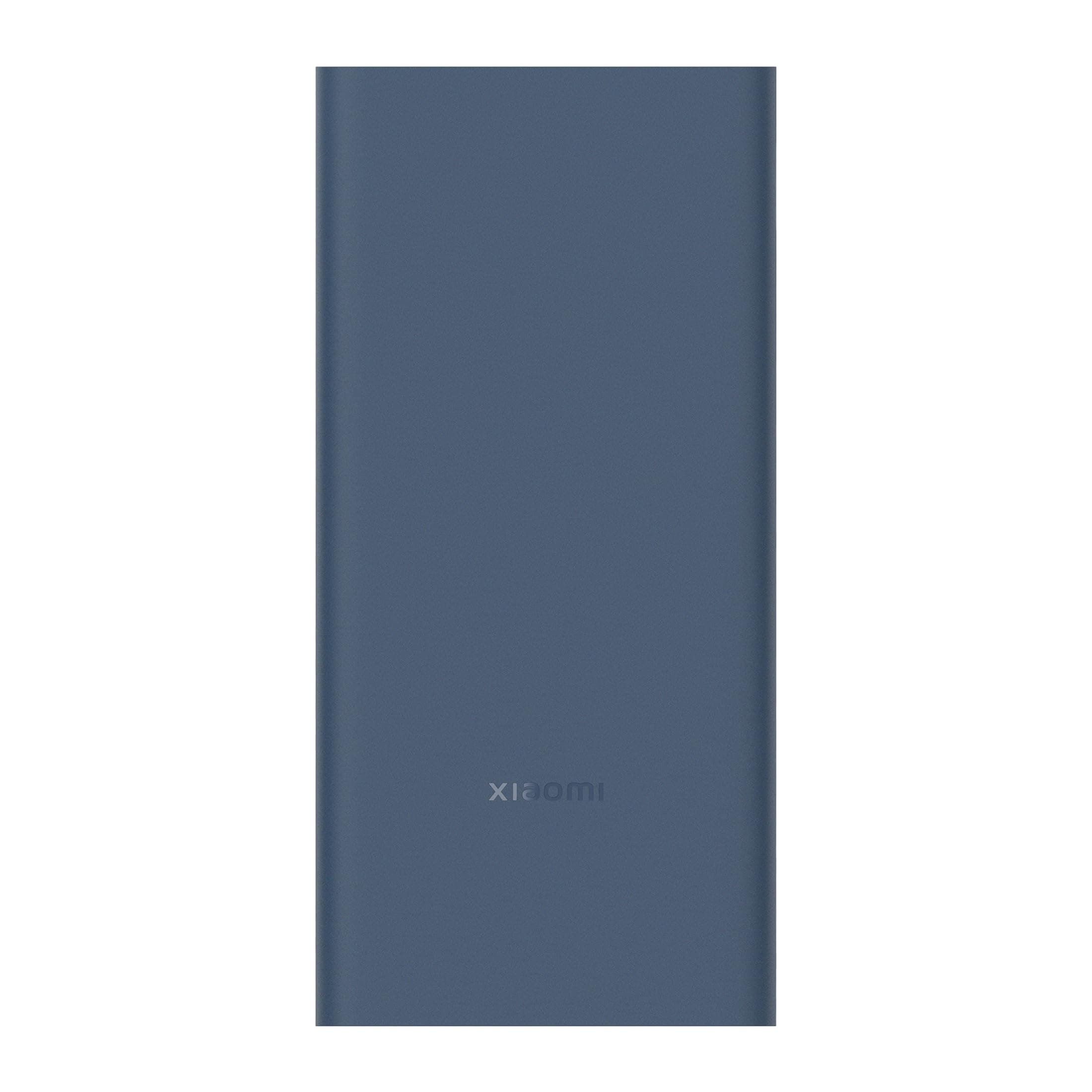 Xiaomi Power Bank 4i 20000mAh 33W Super Fast Charging PD |Smart 12 Layer Protection|Type C Input & Output|Triple Output Ports|Supports Android,Apple, Tablets, Earbuds,Watch(MI Powerbank),Blue