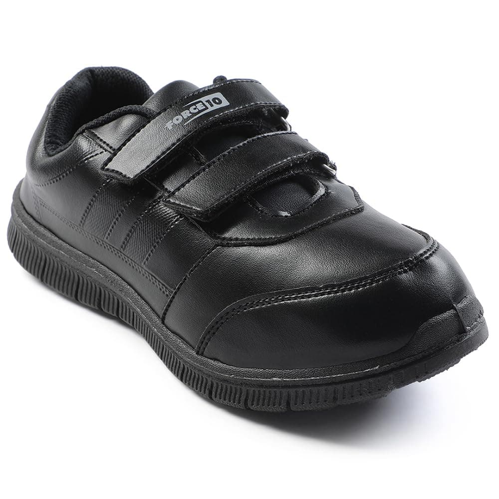 Liberty Force 10 School Shoes for Kids Black - 04
