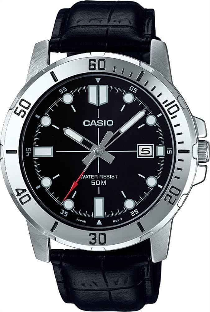 Casio Men Analog Black Dial Men's Watch - MTP-VD01L-1EVUDF(A1371)