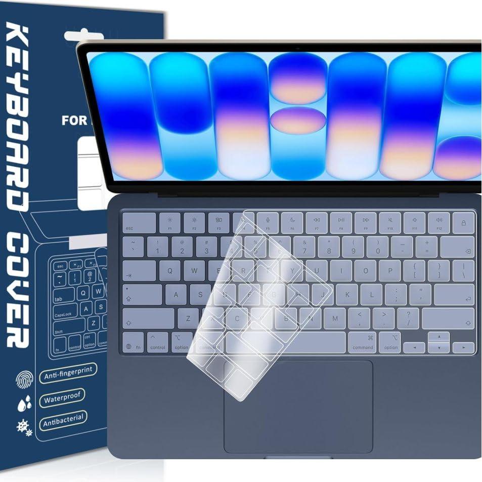 Gear Guard Keyboard Cover Skin for New MacBook Neo 13 Inch 256GB 2026 with Apple A18Pro Chip/A3404, Premium Ultra Thin Keyboard Protector for MacBook Neo 13 Inch Accessory Without TouchID - (Clear)