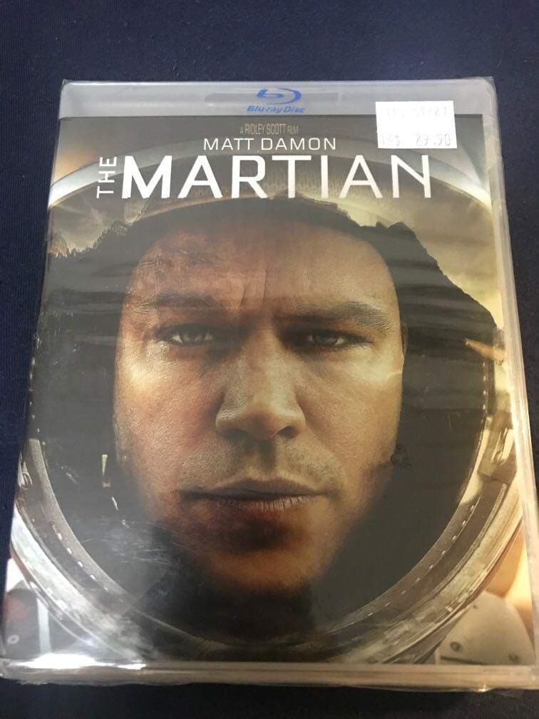The Martian (Uncut) [Blu-ray] (2015) | Imported from US | Region Free | 141 min | 20th Century Fox | Adventure Drama Sci-Fi | Director: Ridley Scott | Starring: Matt Damon, Jessica Chastain, Kristen Wiig