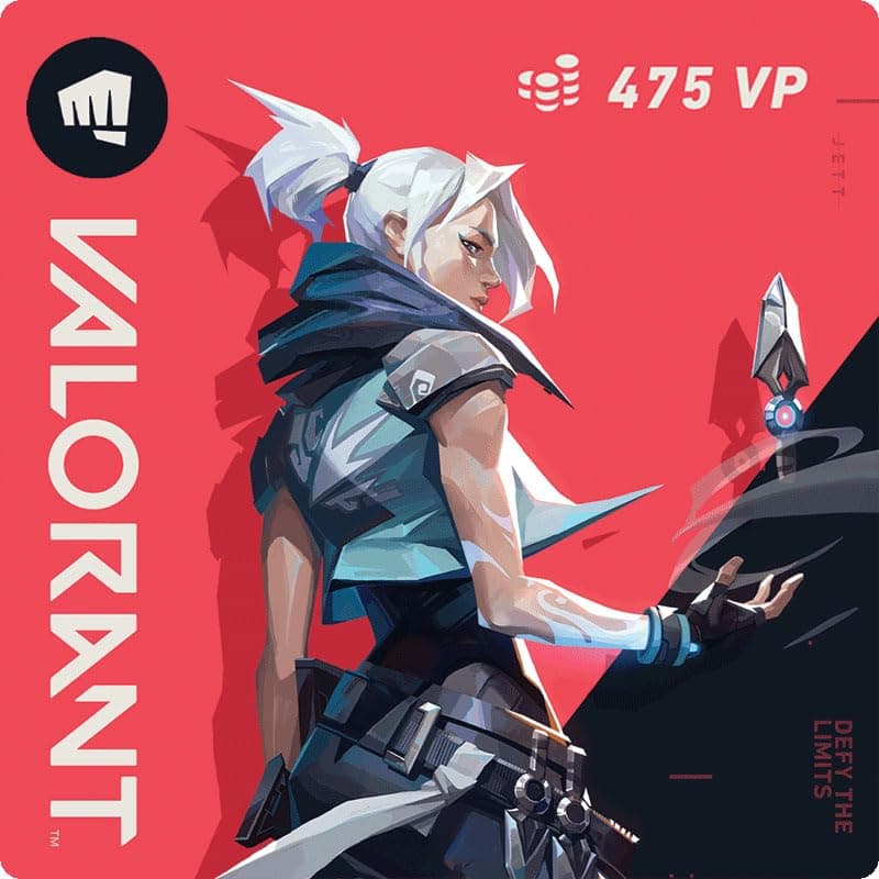 Valorant Points 475 VP [Valorant Points Gift Card India] (Code Only - Smart Delivery) [video game]