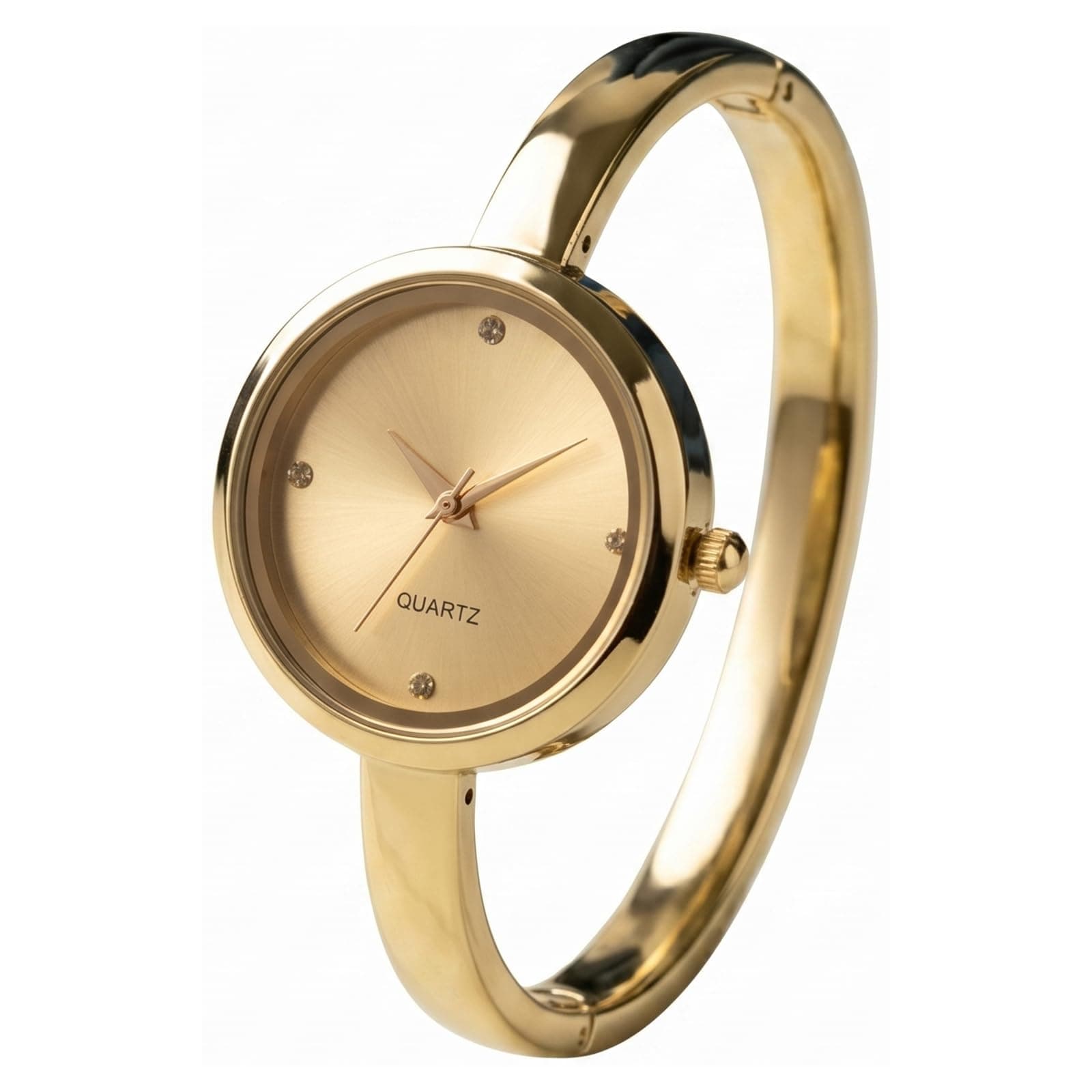 PAPIO® Women’s Bracelet Watch for Girls & Women | Elegant Quartz Analog Wrist Watch | Stylish Stainless Steel Bangle Watch | Party & Casual Wear (MN-311 Gold)