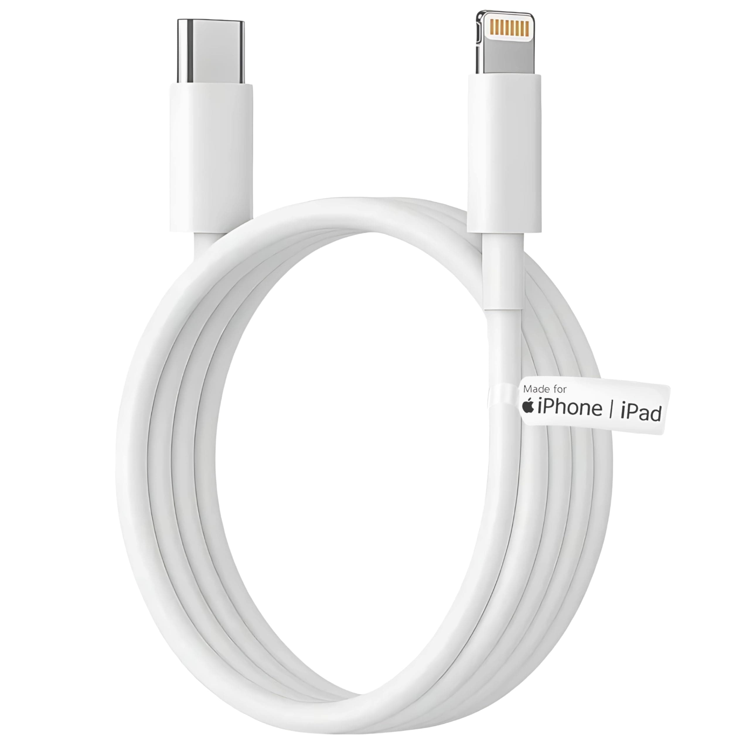 SAKIT MFi Certified 27W Type C to Lightning Super Fast Charging Cable, High-Speed Data Sync, Durable Type C to iPhone Charger Cord,1M (3.3ft),Compatible with iPhone 14/13/12/11/X/8/7/6/5 Series,White