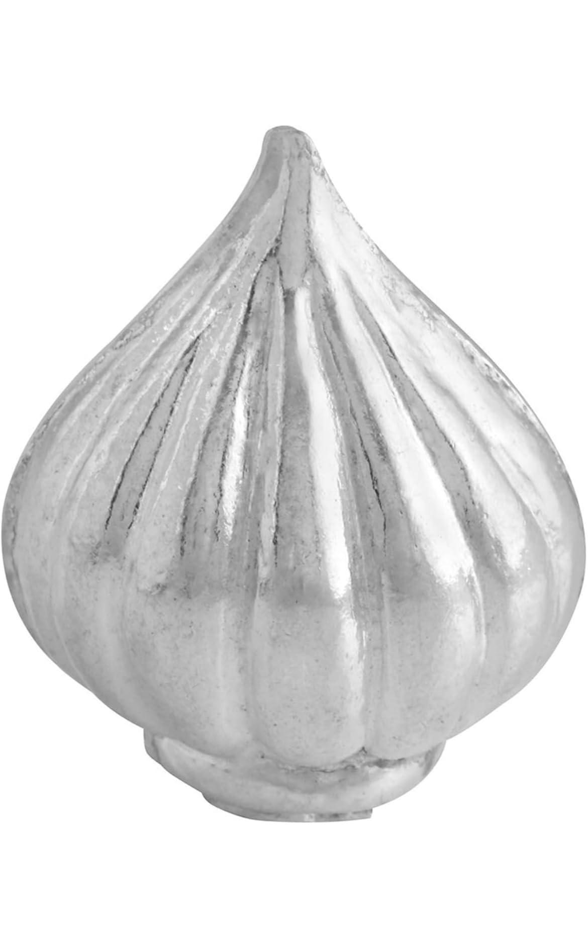 S H Jewels Pure Silver Modak for Ganpati/Ganesh Chaturthi, Diwali, Home & Puja (Small)