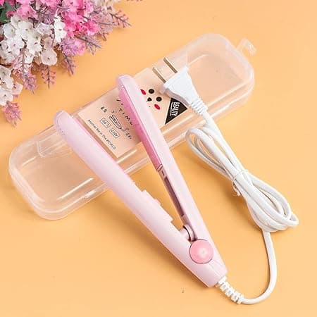 Women Beauty Mini Professional Hair Straighteners Flat Iron Specially Designed for Teen (Multi color)