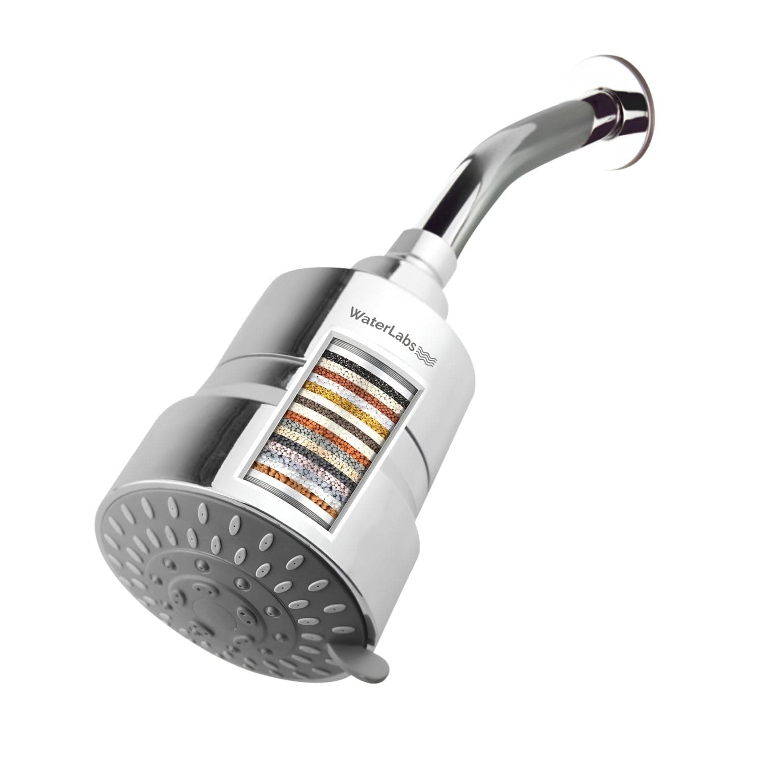 WaterLabs HL-50 Shower Filter for Bathroom | Multi Spray Shower Head Filter for Hard Water | Control Hair Fall | 5 Modes High Pressure Water Softener | Reduce Chlorine and Minerals