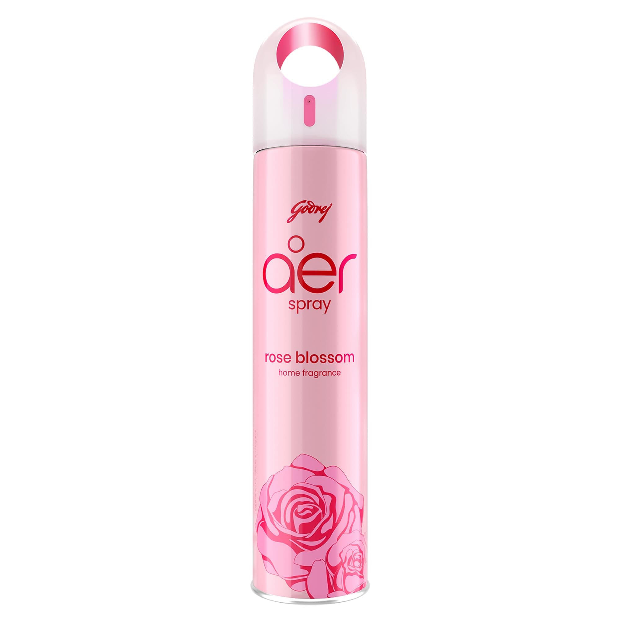 Godrej aer Spray | Room Freshener for Home & Office - Rose Blossom (180 ml) | Long-Lasting Fragrance