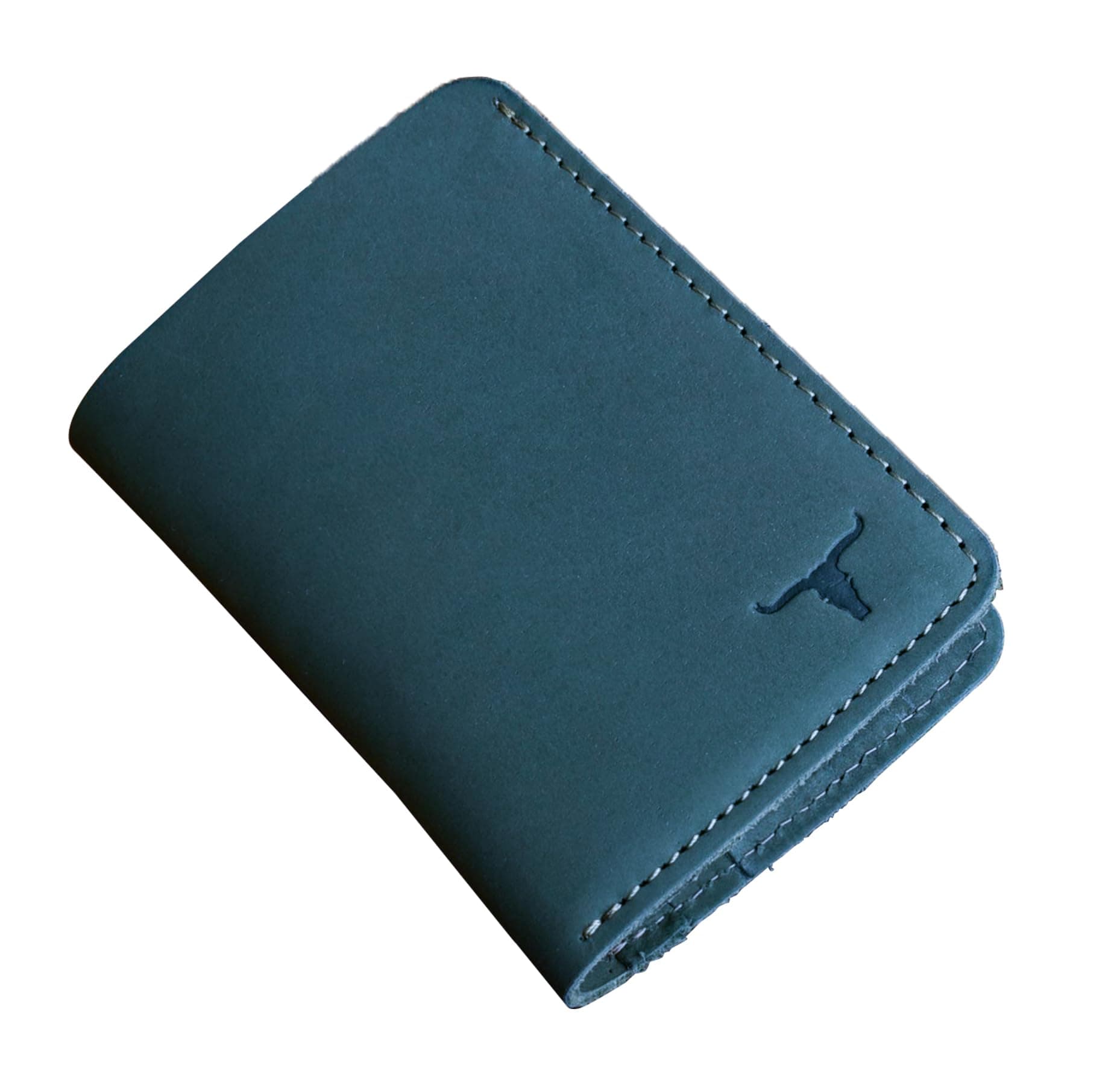 URBAN FOREST Joe Vintage Blue Leather Wallet for Men