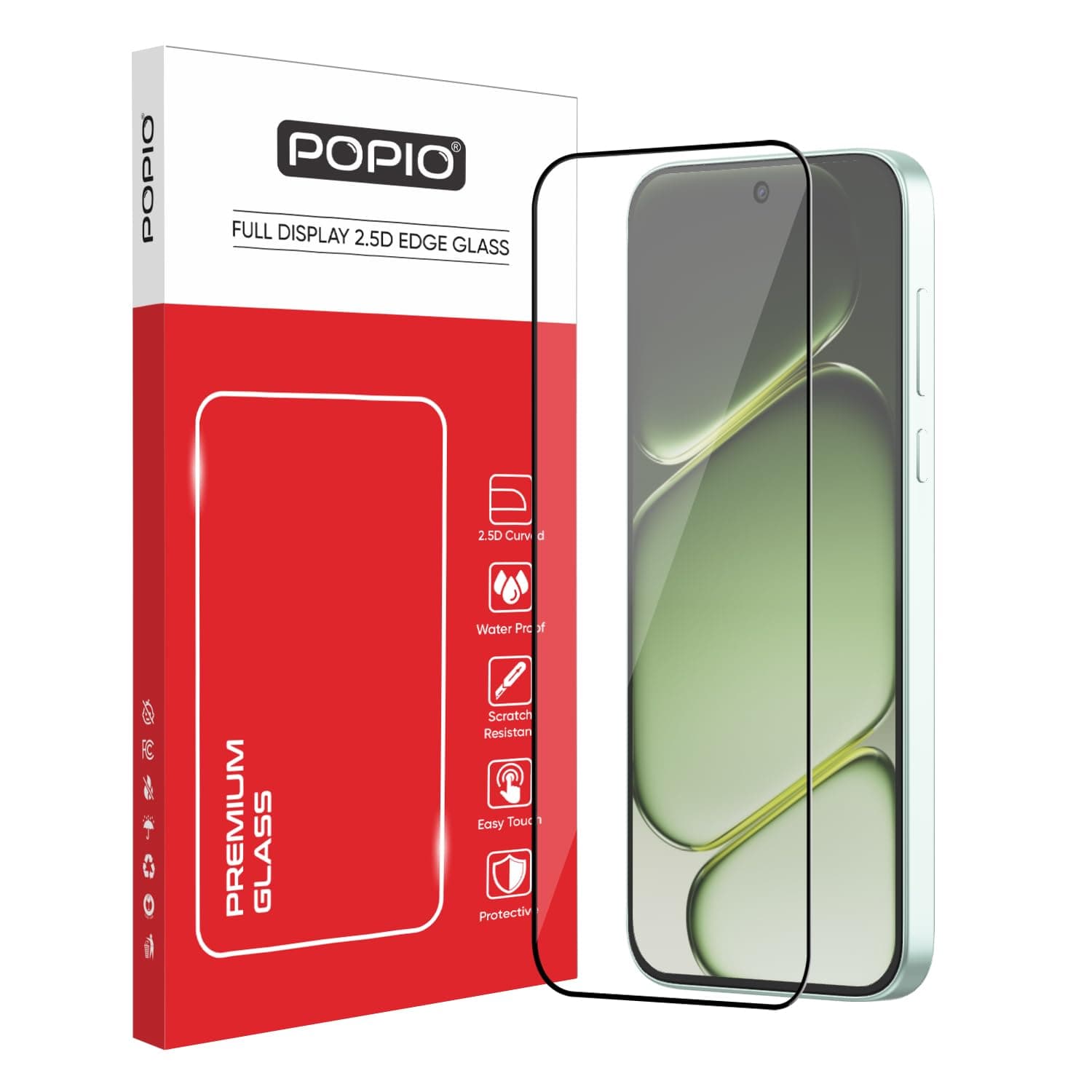 POPIO Military-Grade Gorilla Tempered Glass for OnePlus Nord 6 / OnePlus Nord CE6 | 9H Hardness, Edge-to-Edge, Bubble-Free
