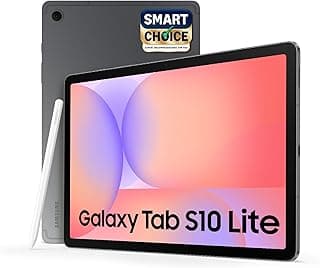Samsung Galaxy Tab S10 Lite with AI [Smartchoice], S Pen in-Box, 27.7 cm (10.9 Inch) Display, Object Eraser, 90Hz Refresh Rate, IP42 Rating, 6GB RAM, 128GB Storage, Wi-Fi + 5G Tablet, Gray