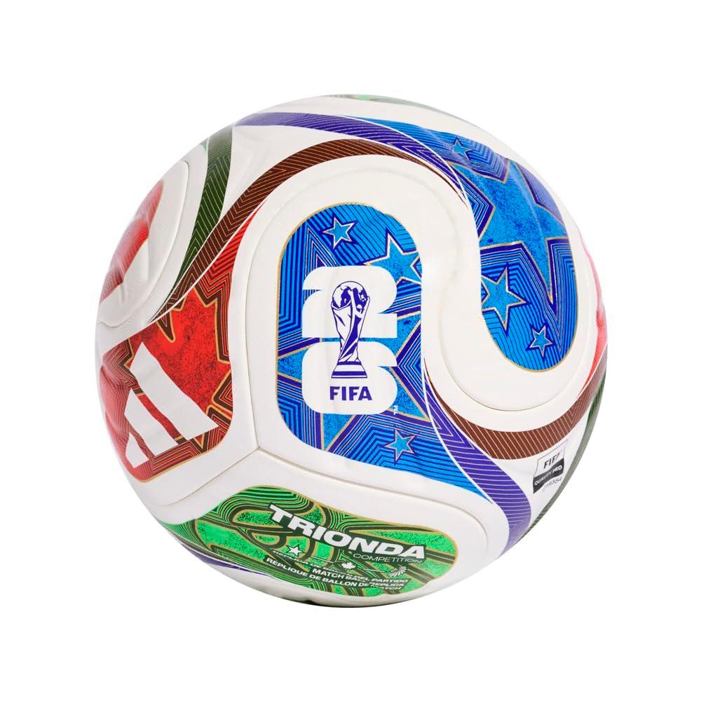 ShyamLine Hand Sitched Football Size - 5 (Multicolour Trio 3 Colour A-01)