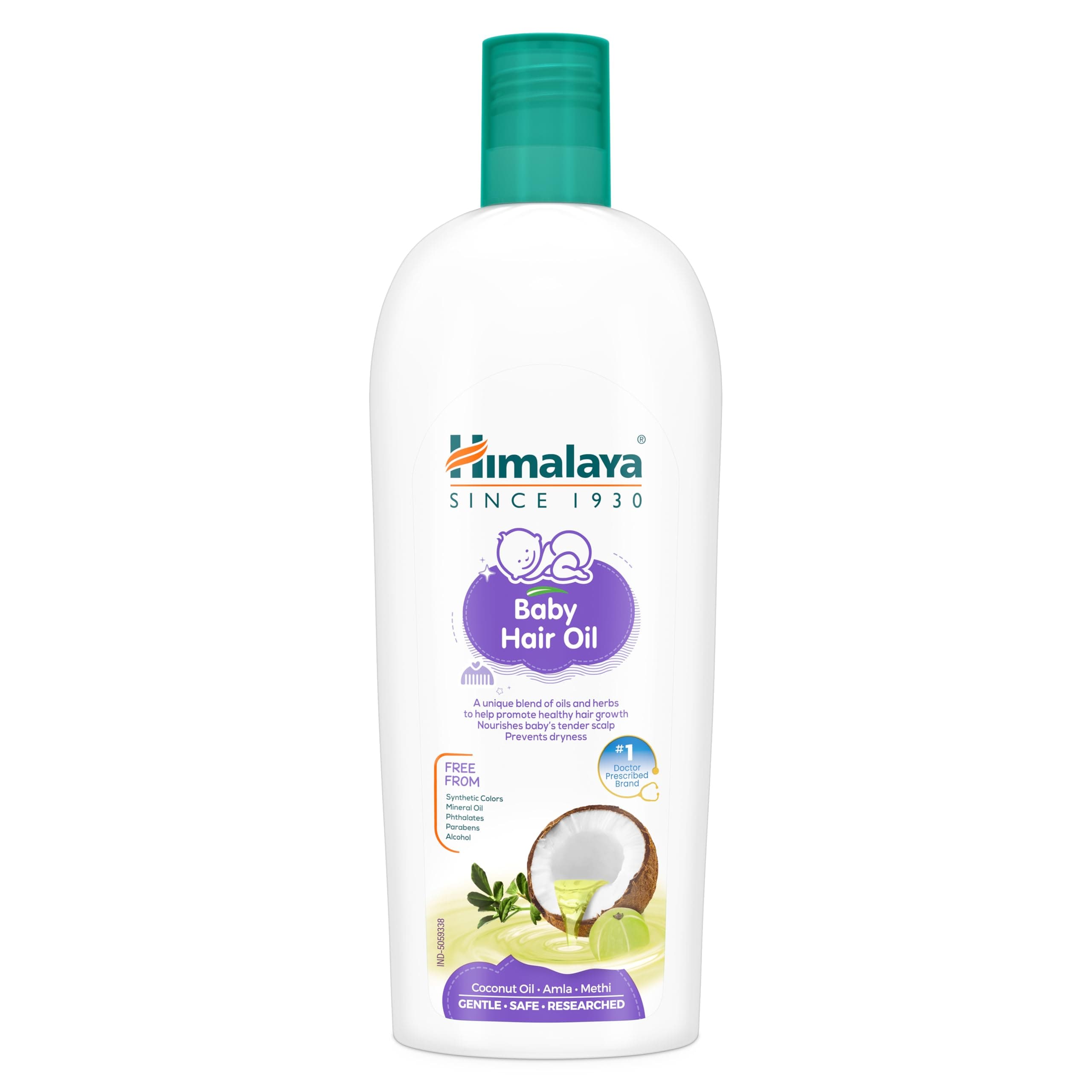 Himalaya Baby Hair Oil 200ml|Nourishes scalp naturally|Healthy hair growth