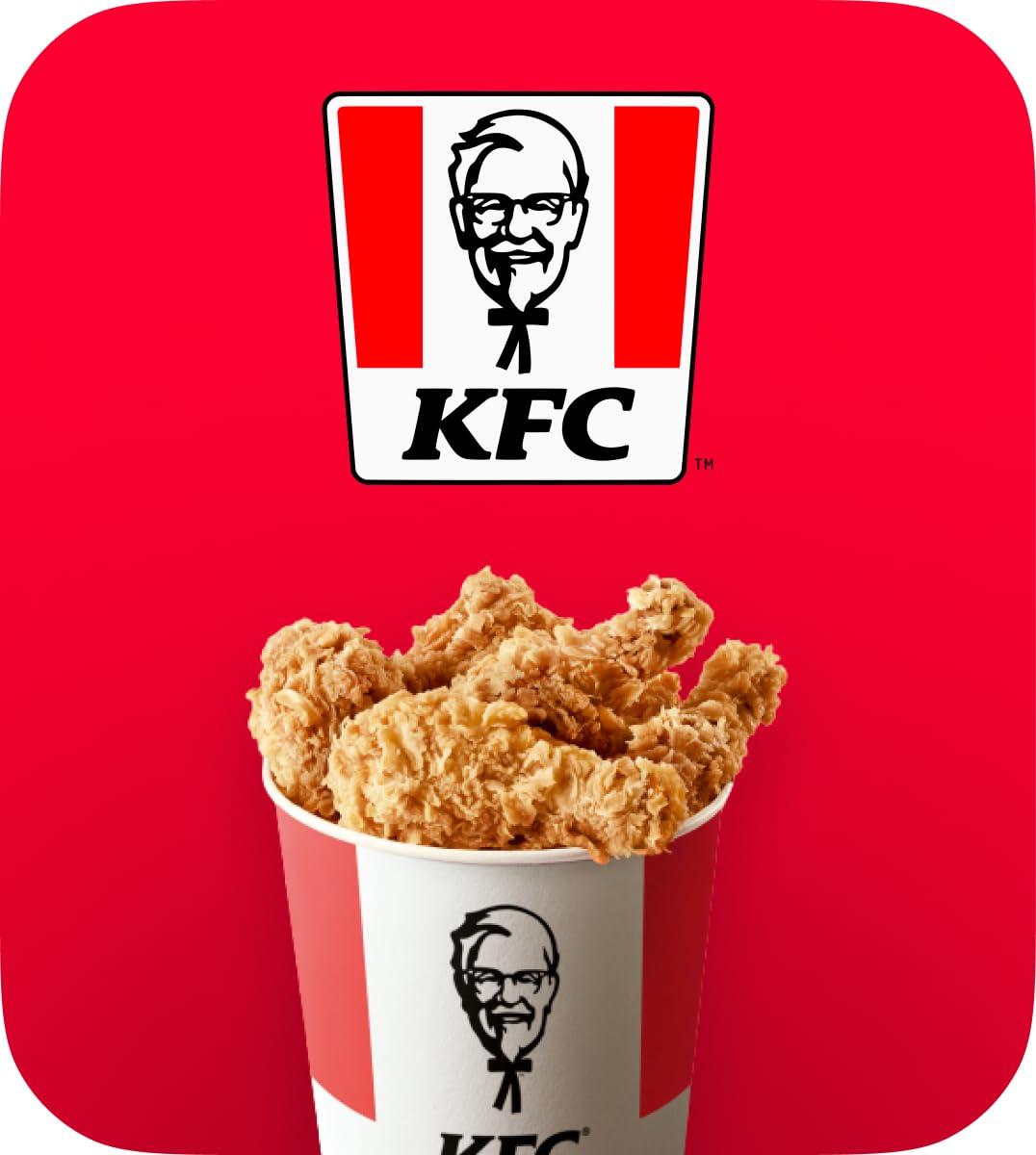 KFC | Physical Gift Card | Valid for online & in-store purchases |