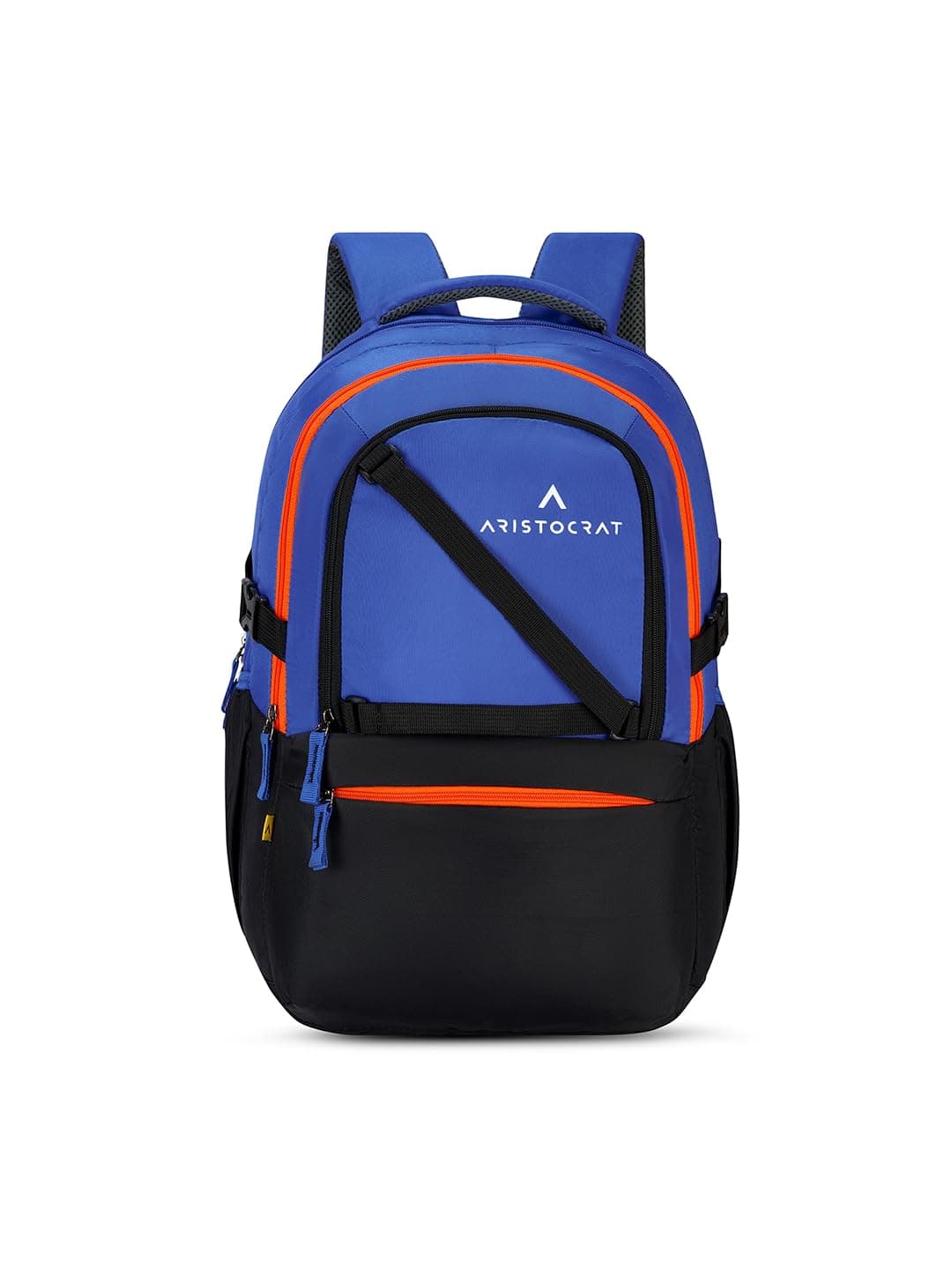 Aristocrat Hype 33L Laptop Backpack (Upto 17"), 2 Compartments, Blue