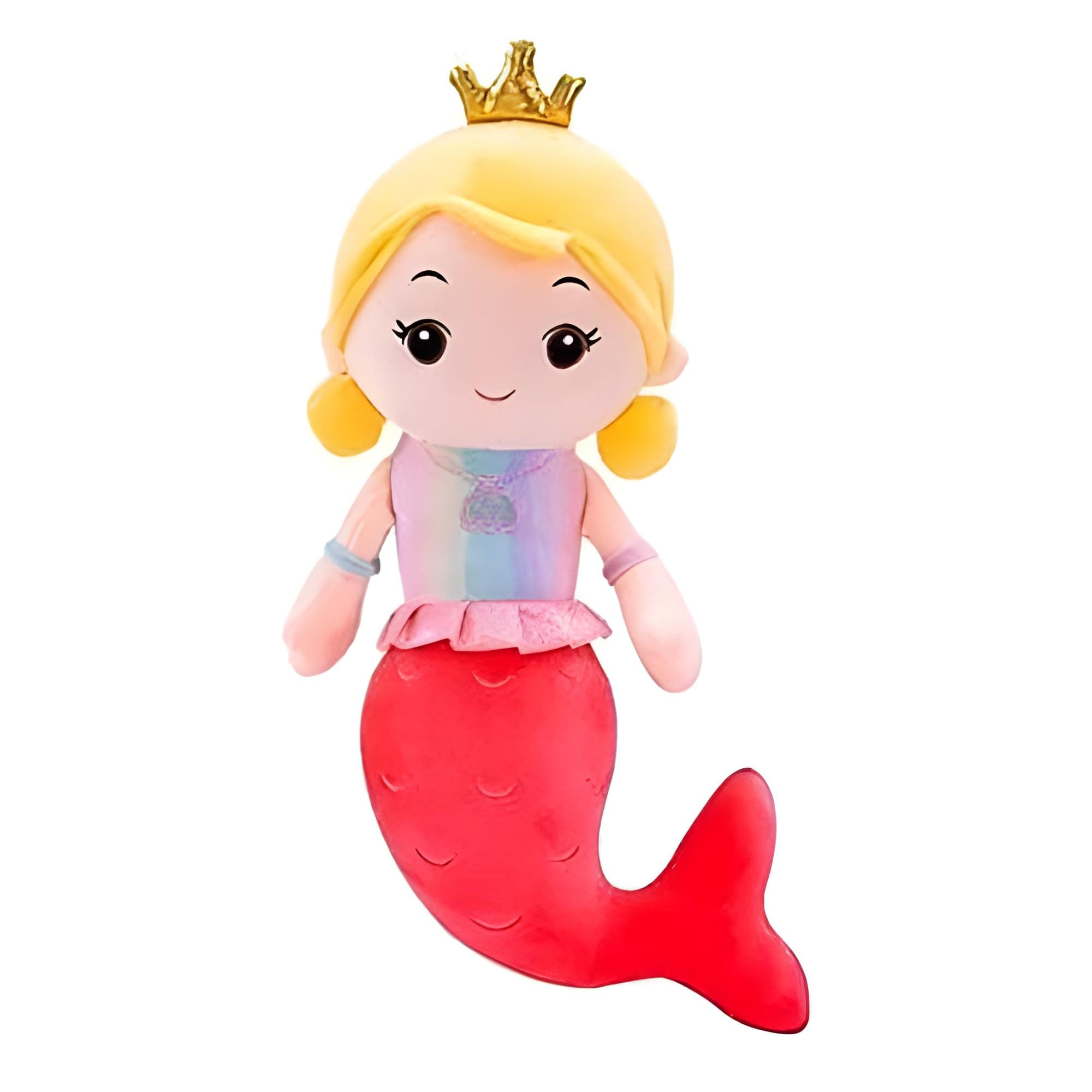 Storescent 35cm Mermaid Soft Toy & Plush Doll for Kids | Fluffy Stuffed Animal Princess Toy for Girls & Toddlers | Birthday & Return Gifts