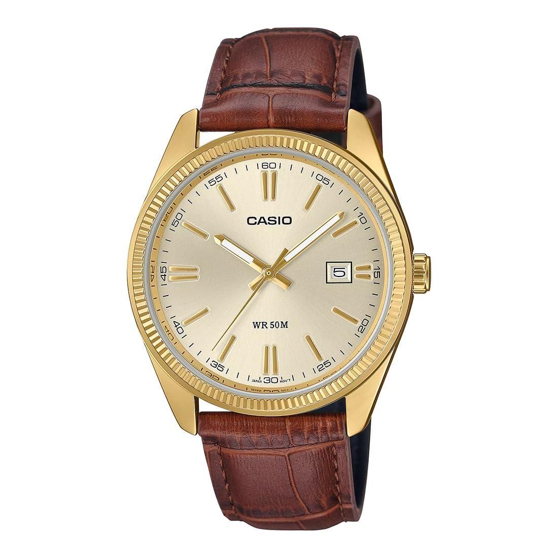 Casio Men MTP-1302PGL-9AVEF Analog Gold Dial Men (A2396)