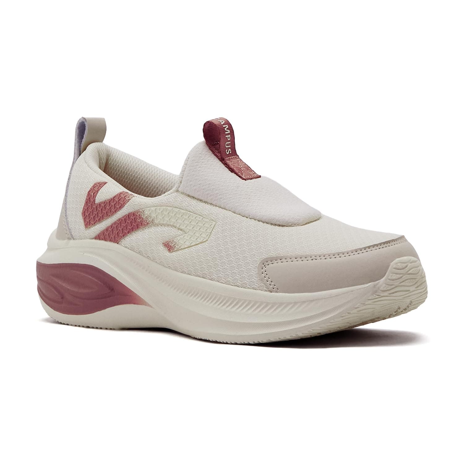 Campus Women's Gisel Off WHT/Aragon Walking Shoes - 7UK/India 1 Pair