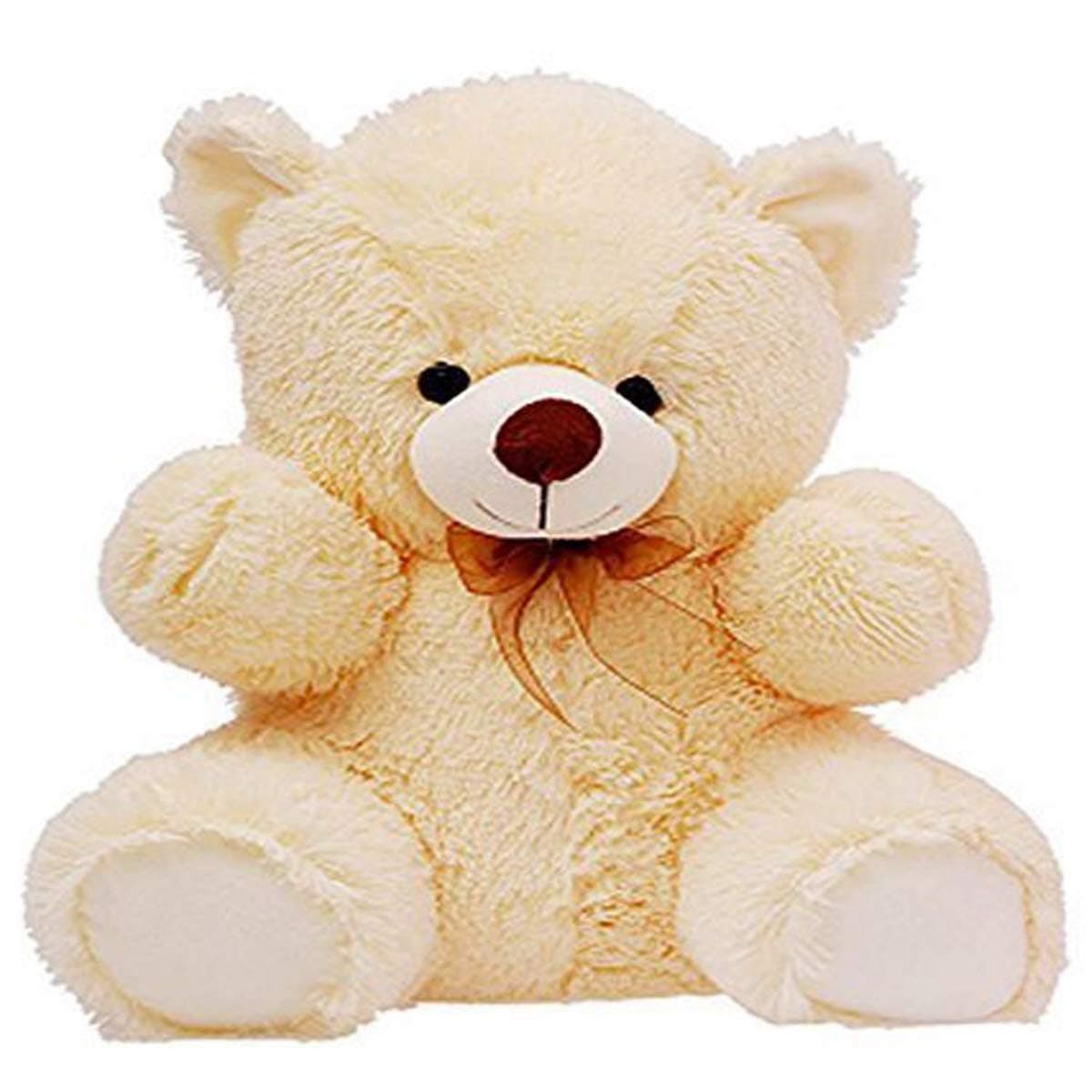 HUG 'n' FEEL SOFT TOYS 2 Feet Cream Giant Teddy Bear Soft, Plush, and Cuddly Stuffed Animal for Kids, Birthdays, Anniversaries, Valentine's Day, and Special Occasions Large Huggable