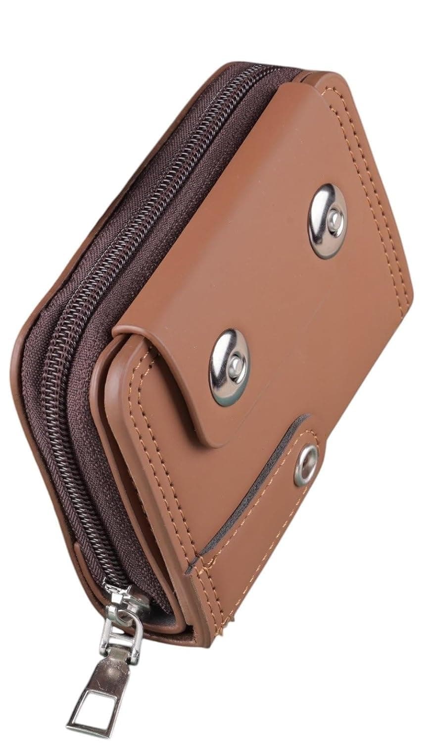 MARETTO Men’s Genuine Leather Wallet with Card Holder & Coin Pocket – Stylish Bifold Slim Wallet with Multiple Compartments for Cash & Cards (Brown1)