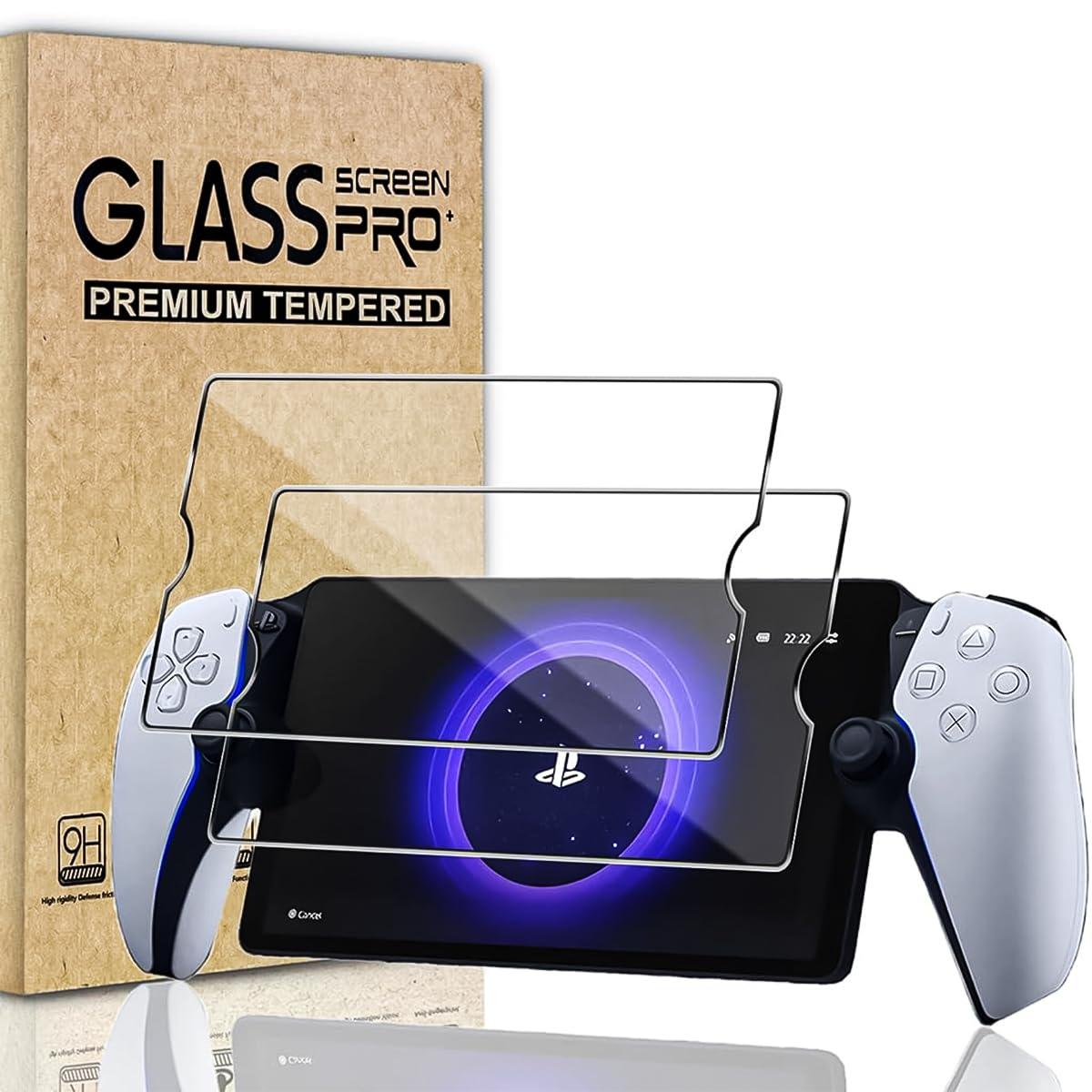 Verilux 2-Pack 8-Inch Tempered Glass Compatible with PlayStation Portal