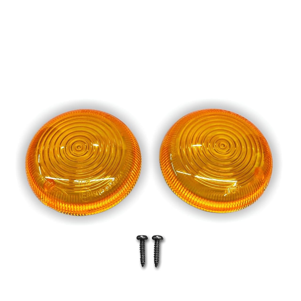 EAZ Indicator Glass Set for Royal Enfield Classic Reborn, Hunter & Meteor 350cc Indicator Lens for J Series Models Bullet