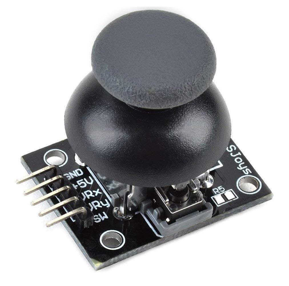 SP ELECTRON PS2 Breakout Sensor Multi-Directional Dual Axis High-Precision Joystick Module with Built-in Switch for Robotics (Pack of 1)