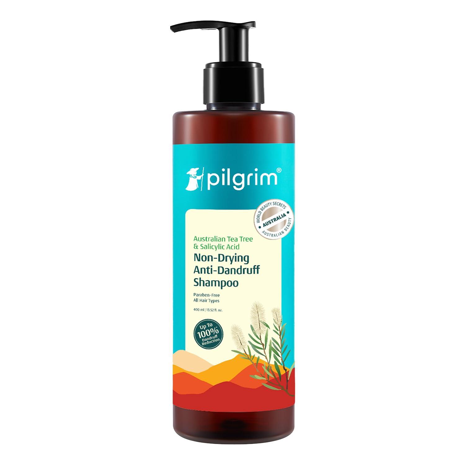 Pilgrim Australian Tea Tree Non-Drying Anti-Dandruff Shampoo - 400ml