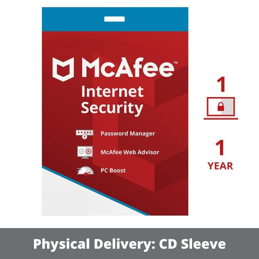 McAfee Internet Security - 1 PC, 1 Years (CD ) (CD)
