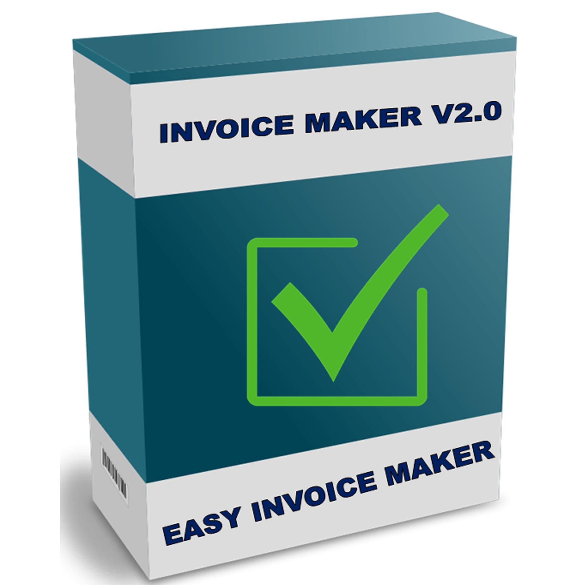 Invoice Maker v2.0 | Business Accounting Software | Windows 7,8,10,11 Supported OS | CD ROM