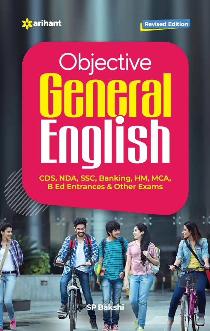 Arihant Objective General English Book 2025 | Latest Revised Edition | For SSC, Bank, CDS, NDA, Defence, MBA, B.Ed, MCA & All Competitive Exams | English Medium