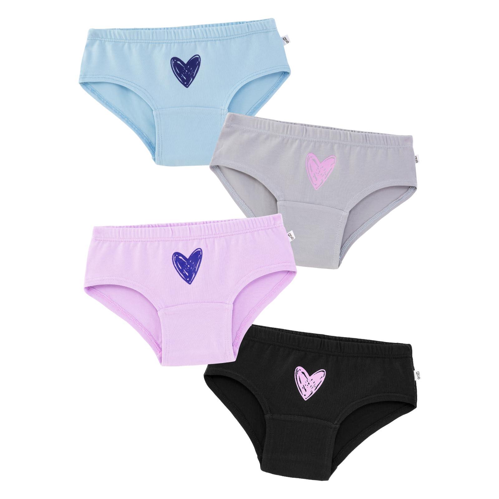 YouGotPlanB Cotton Briefs for Girls | Ages 1–16 | Everyday Panties for Girls | Gentle Waistband | Skin-Friendly | Secure Fit