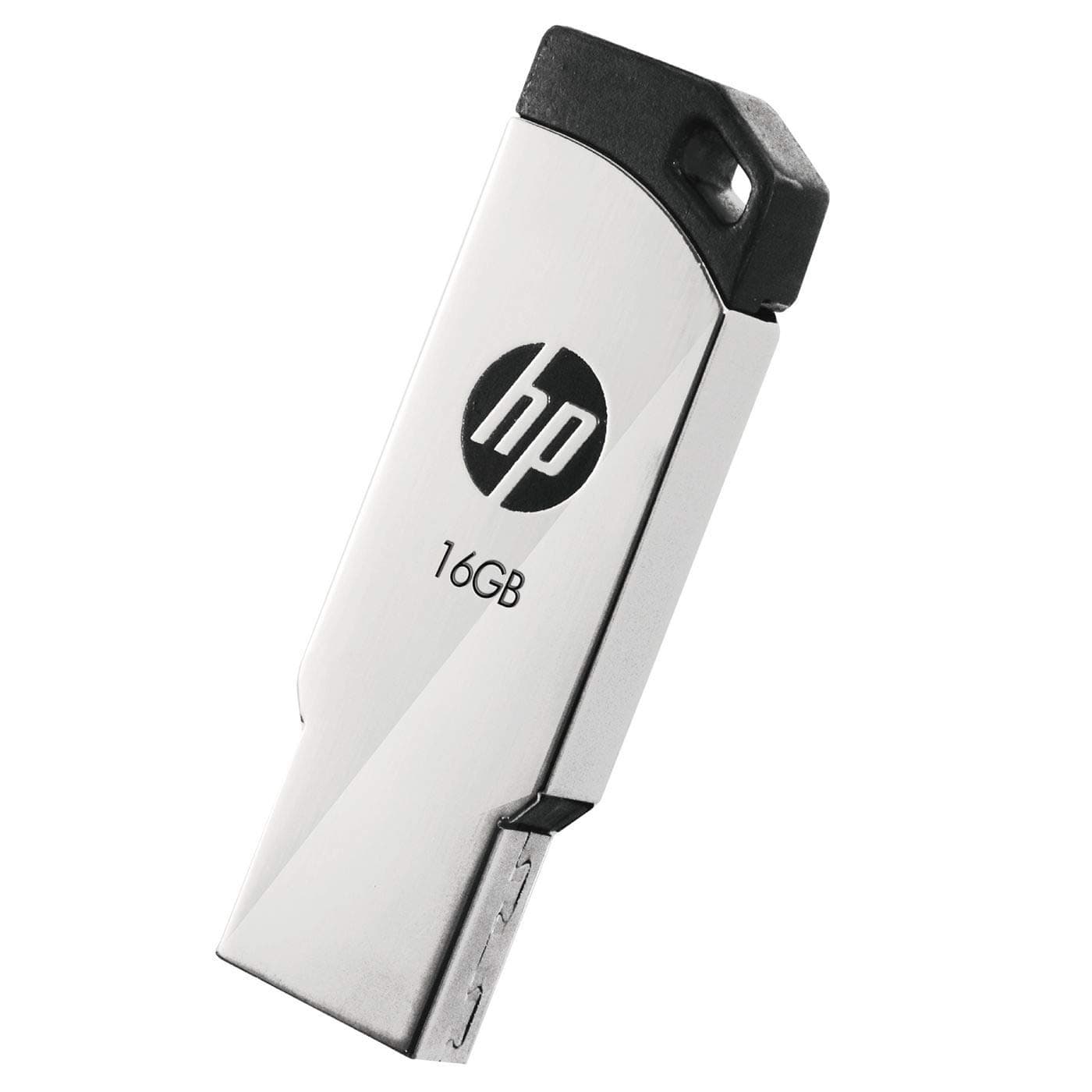 HP v236w 16GB USB 2.0 Pen Drive, Metal Silver
