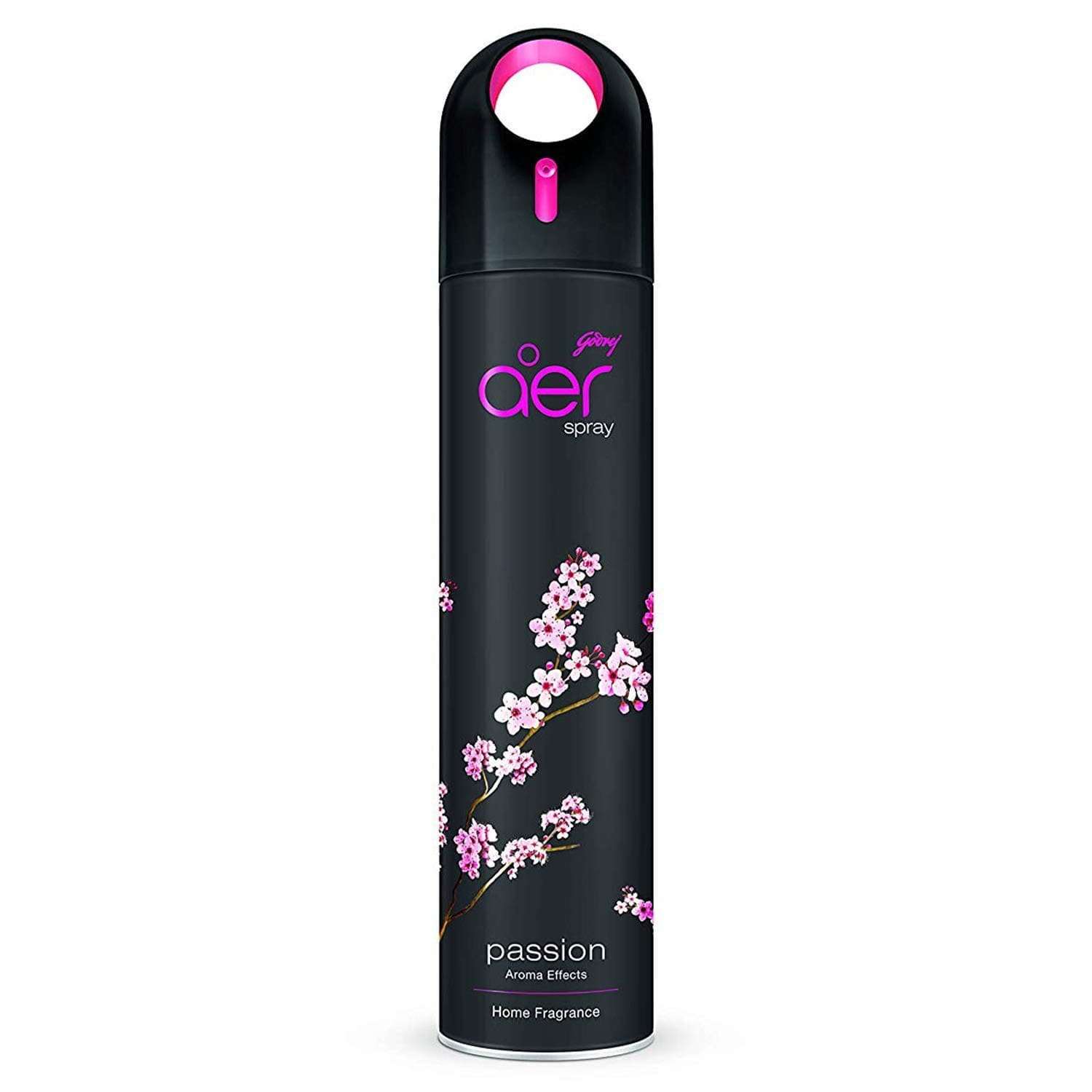 Godrej aer spray | Room Freshener for Home & Office - Passion | Long-Lasting Fragrance (220 ml)