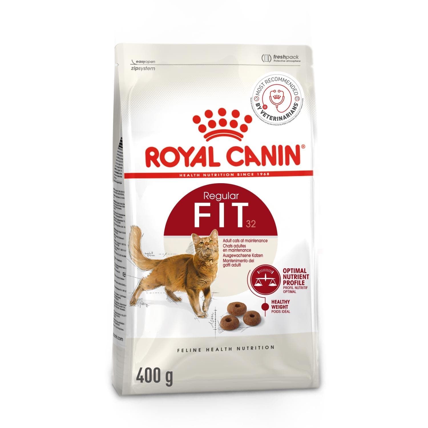 Royal Canin Fit 32 Regular Adult Cat Dry Food, 400 g